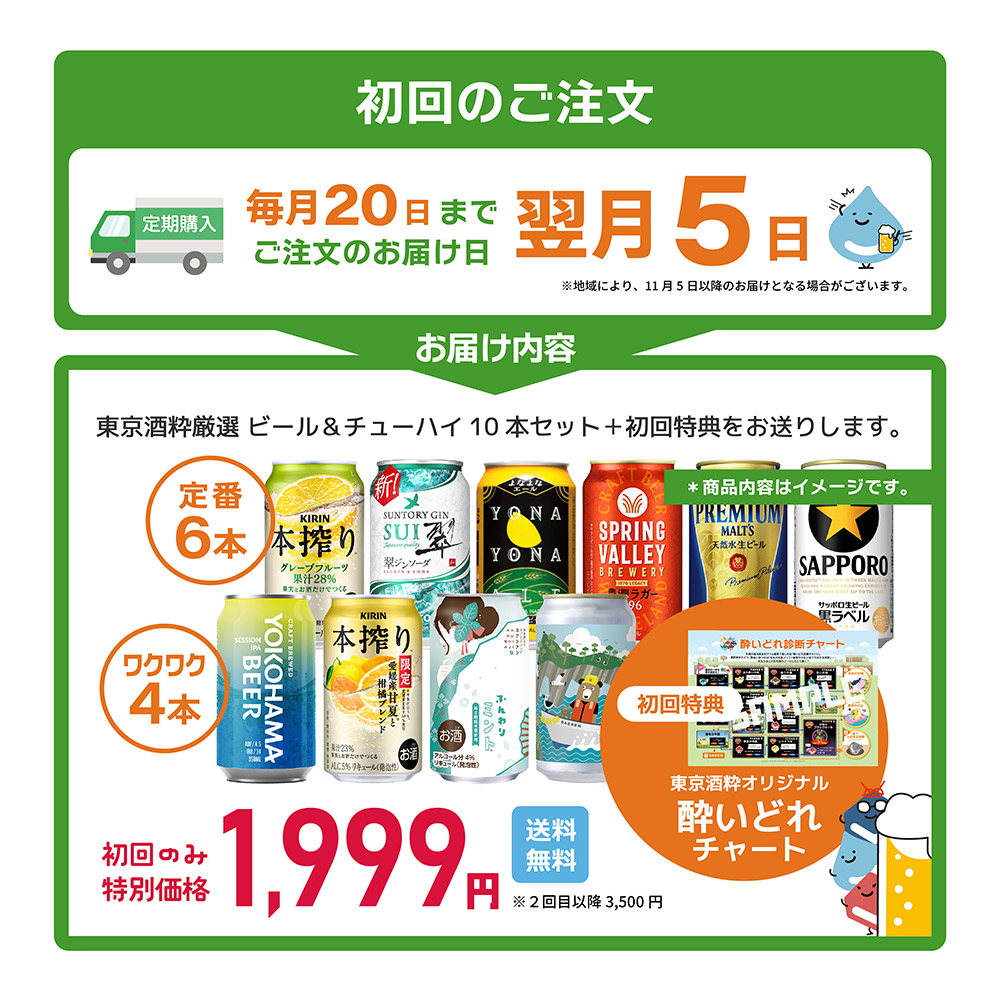 カンパイ定期便