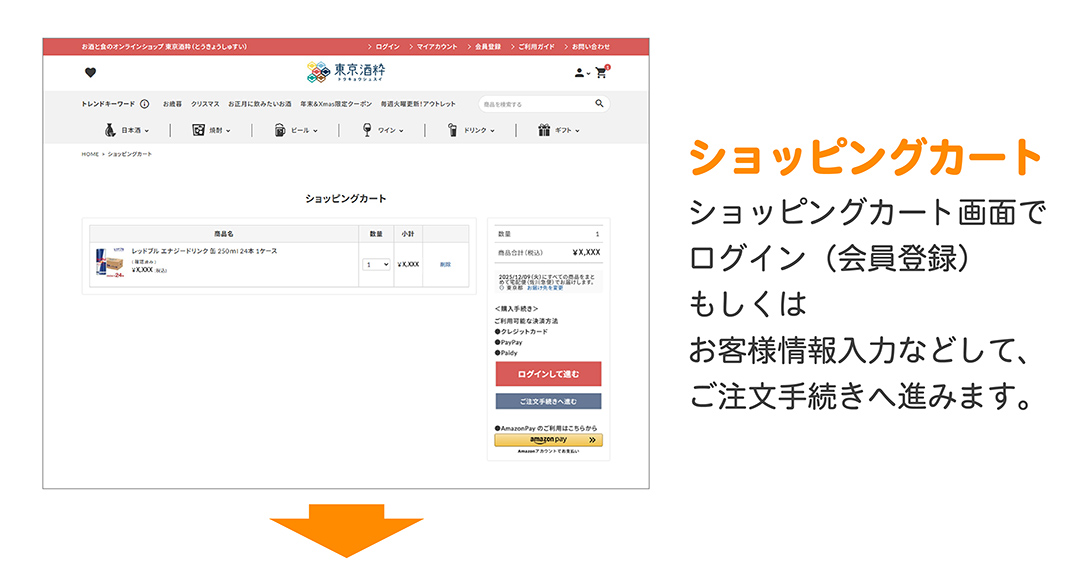 クーポンを使ってお得にお買い物しよう_ショッピングカート