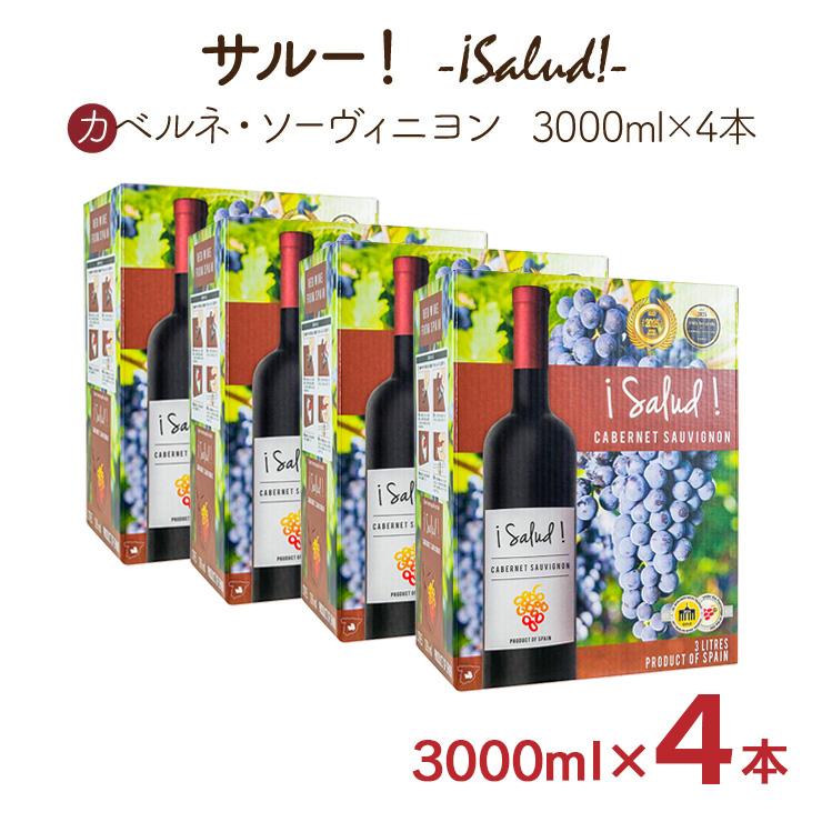 大容量の3L BOX サルー赤