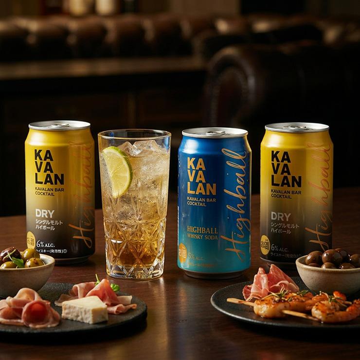 KAVALAN カバラン バーカクテル ハイボール 飲み比べ 3缶セット 320ml