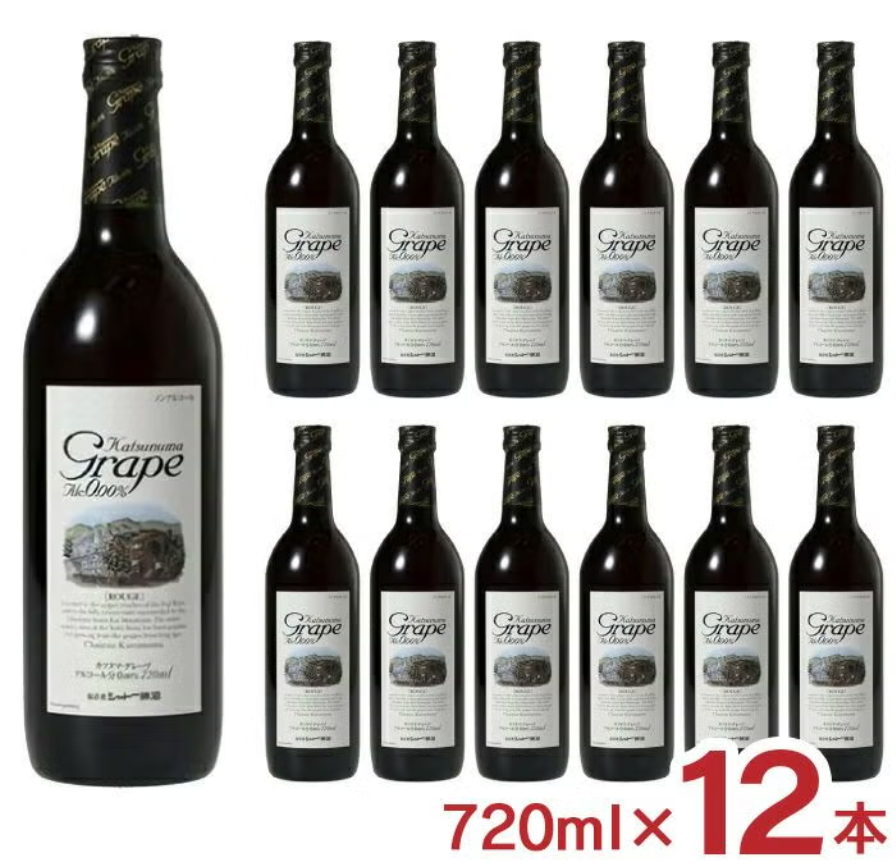 カツヌマグレープ 赤720ml