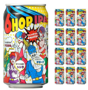 信州浪漫ビール-6HOP-IPA-350ml-12本