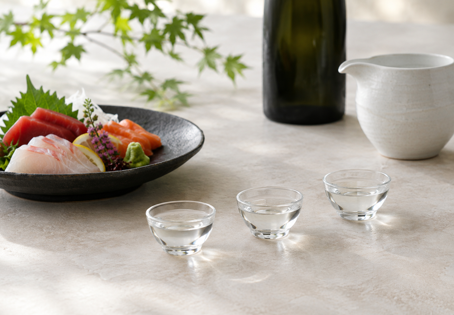 新酒の飲み比べイメージ画像